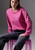 Sweater mit Rundhals cosmic pink