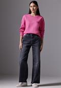 Sweater mit Rundhals cosmic pink
