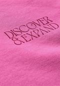 Sweater mit Rundhals cosmic pink