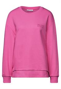 Sweater mit Rundhals cosmic pink