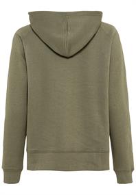 Sweathoodie mit Kangurutasche grey olive