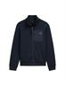 Sweatjacke aus Fleece navy melange structure