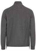 Sweatjacke aus reiner Baumwolle shadow grey