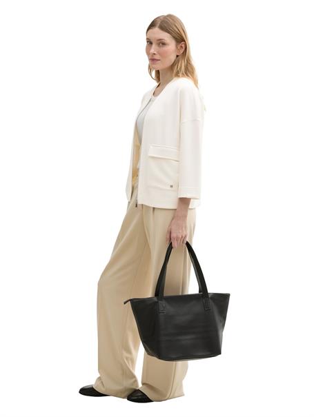 Sweatjacke aus Scuba whisper white