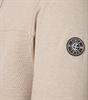 Sweatjacke beige