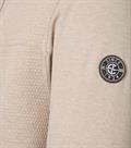 Sweatjacke beige