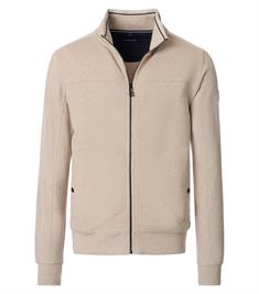 Sweatjacke beige