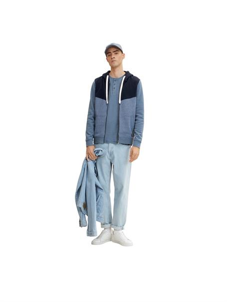 Sweatjacke china blue injected stripe