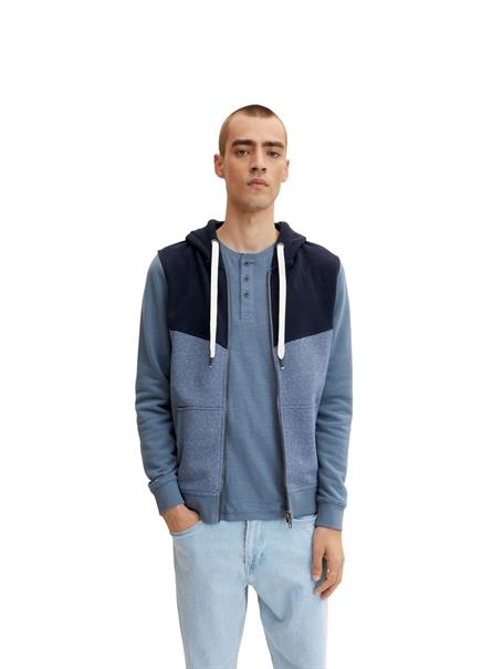 Sweatjacke china blue injected stripe