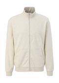 Sweatjacke creme