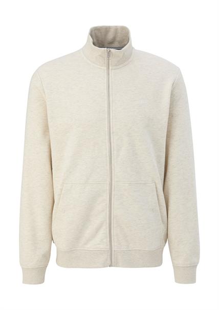 Sweatjacke creme