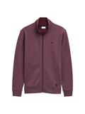Sweatjacke in Melange Optik gipsy purple melange