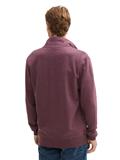 Sweatjacke in Melange Optik gipsy purple melange
