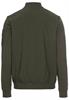 Sweatjacke mit Bomberkragen leaf green