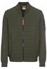 Sweatjacke mit Bomberkragen leaf green