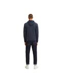 Sweatjacke mit feinen Streifen navy offwhite inject stripe