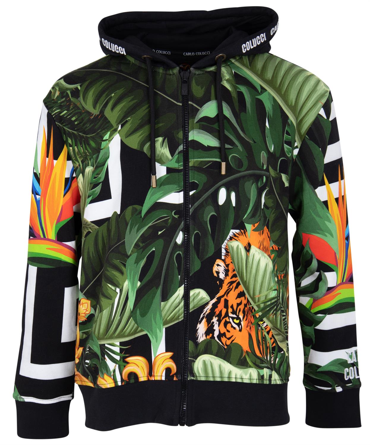 carlo colucci hoodie herren