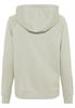 Sweatjacke mit Kapuze aus reiner Baumwolle light jade