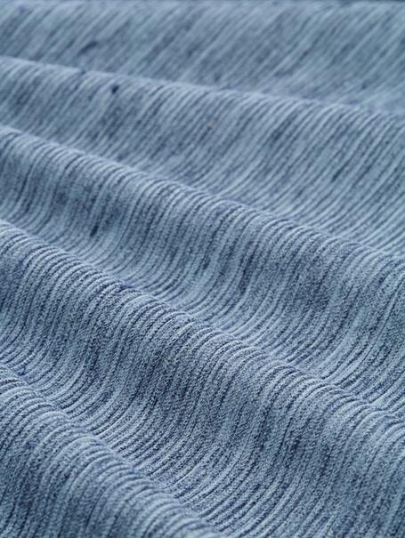Sweatjacke mit Kapuze denim blue structured melange