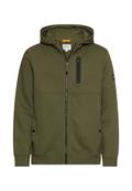 Sweatjacke mit Kapuze forest green