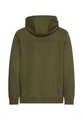 Sweatjacke mit Kapuze forest green