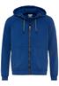 Sweatjacke mit Kapuze true blue