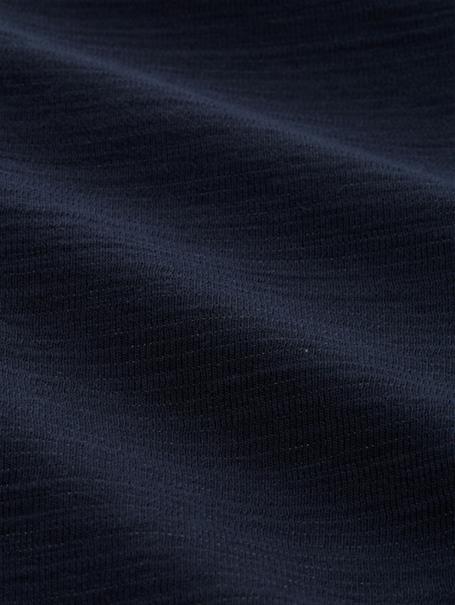 Sweatjacke mit Logo-Badge sky captain blue