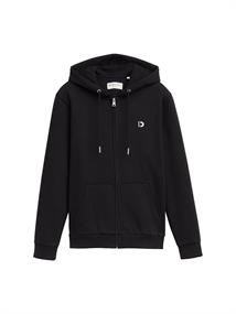 Sweatjacke mit Logo Print black