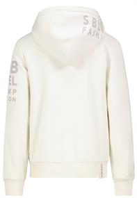 Sweatjacke mit Print offwhite