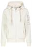 Sweatjacke mit Print offwhite