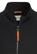Sweatjacke mit Stehkragen asphalt
