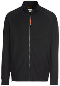 Sweatjacke mit Stehkragen asphalt