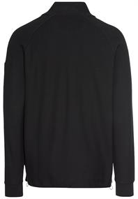 Sweatjacke mit Stehkragen asphalt