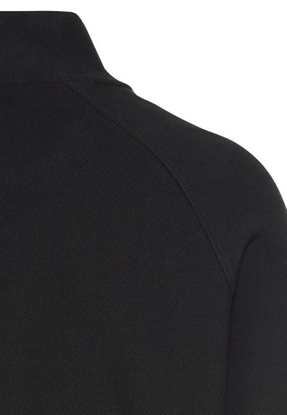 Sweatjacke mit Stehkragen asphalt