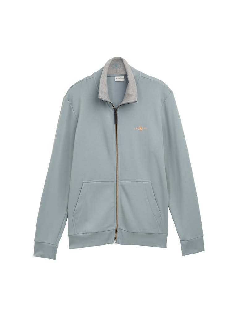 TOM TAILOR Sweatjacke mit Logo Stickerei günstig online kaufen