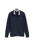 Sweatjacke mit Stehkragen sky captain blue