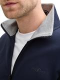 Sweatjacke mit Stehkragen sky captain blue