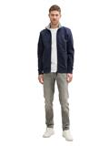 Sweatjacke mit Stehkragen sky captain blue