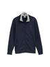 Sweatjacke mit Stehkragen sky captain blue