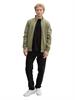 Sweatjacke mit Stehkragen tree moss green