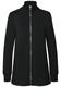 Sweatjacke mit Strickdetails black