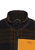 Sweatjacke mit Taschen dark brown