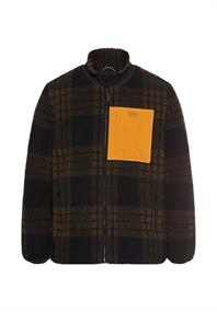 Sweatjacke mit Taschen dark brown