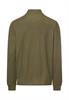 Sweatjacke mit verstellbarem Tunnelzug deep olive