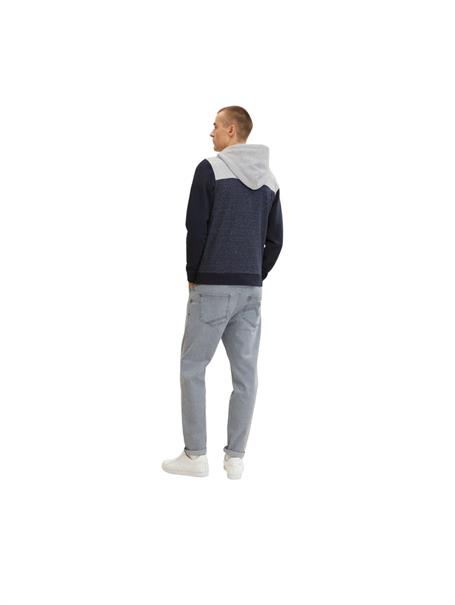 Sweatjacke navy offwhite inject stripe