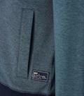 Sweatjacke türkis