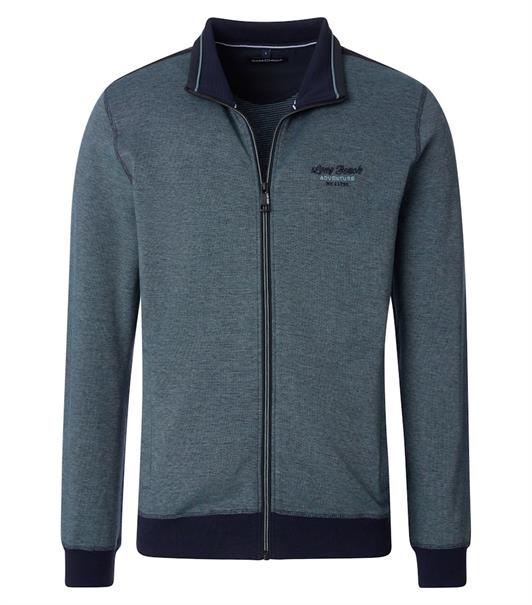Sweatjacke türkis