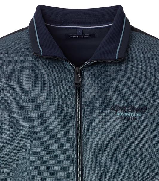 Sweatjacke türkis