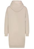 Sweatkleid light sand- white