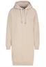 Sweatkleid light sand- white